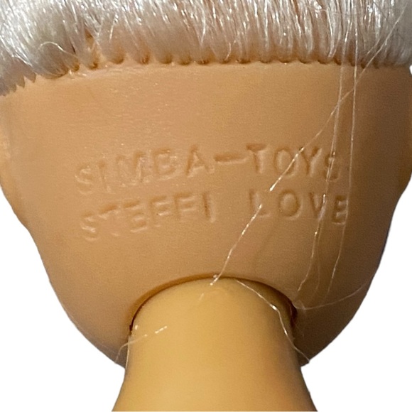 VTG 90s Steffi Love Doll Simba Toys Non Working Singing Doll Retro Jean Outfit - Picture 8 of 9